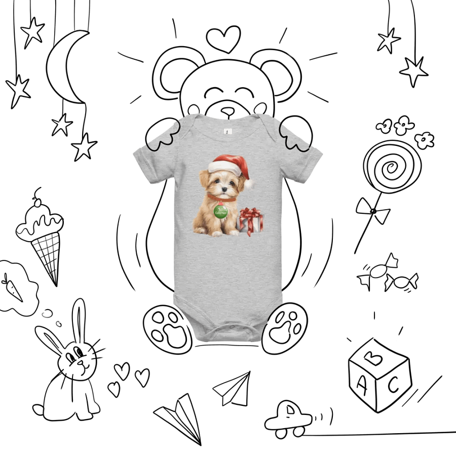 Santa Paws 1st Christmas Onesie product image (46)