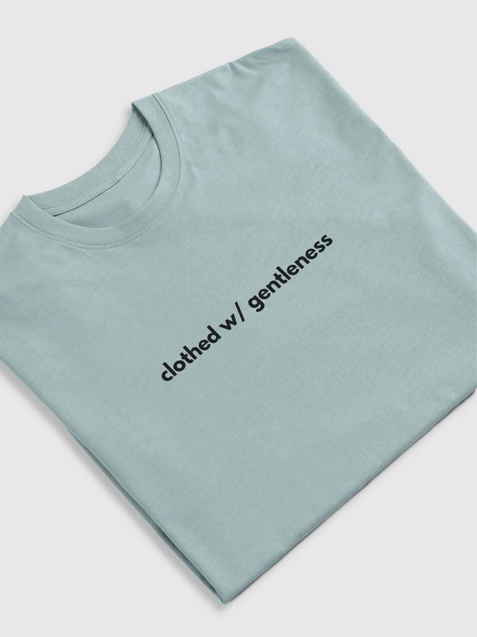 Clothed W/ Gentleness Tee (Dark font) product image (19)