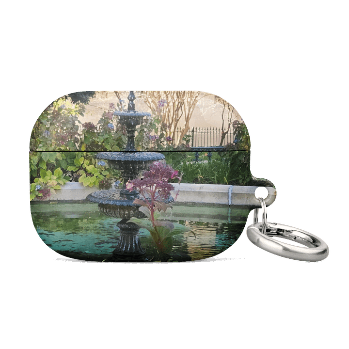 Purple Flowers Water Fountain AirPods® Case product image (4)
