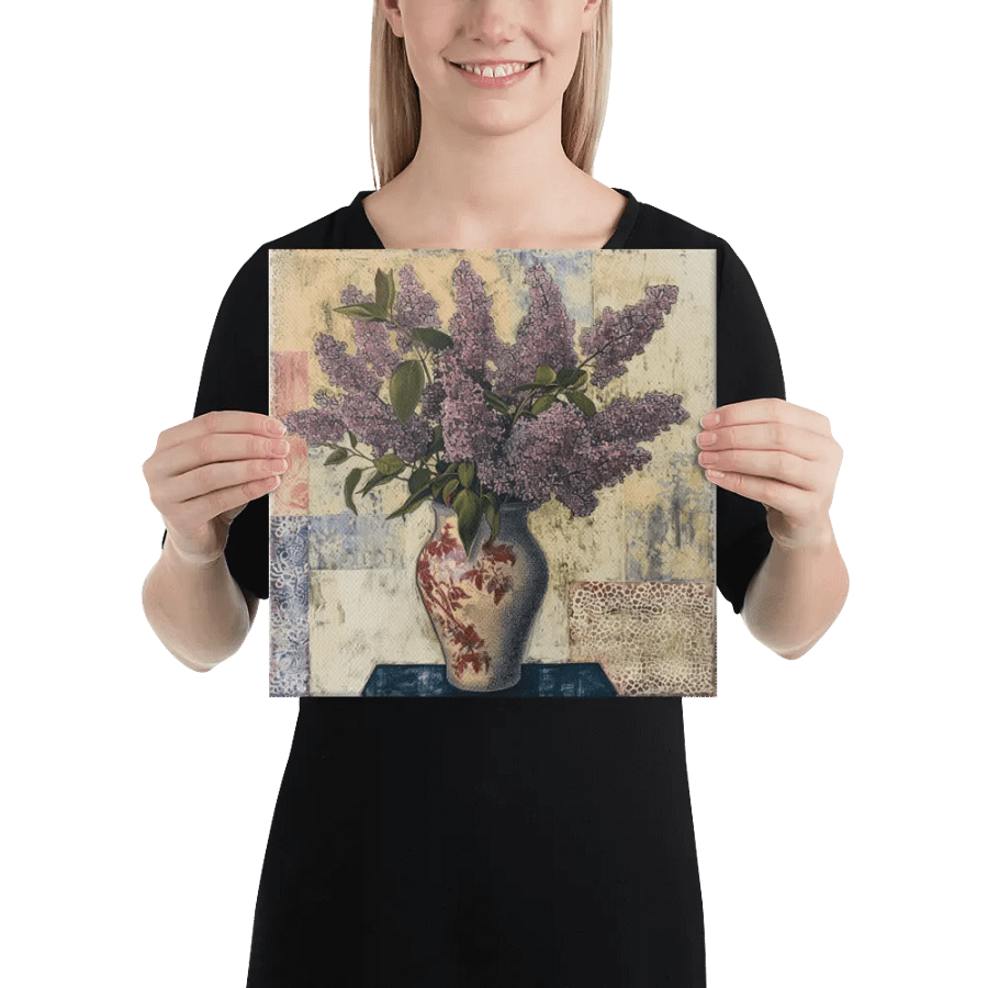 Art2401-29 Vase Flowers Still Life - Canvas Print - sm product image (2)