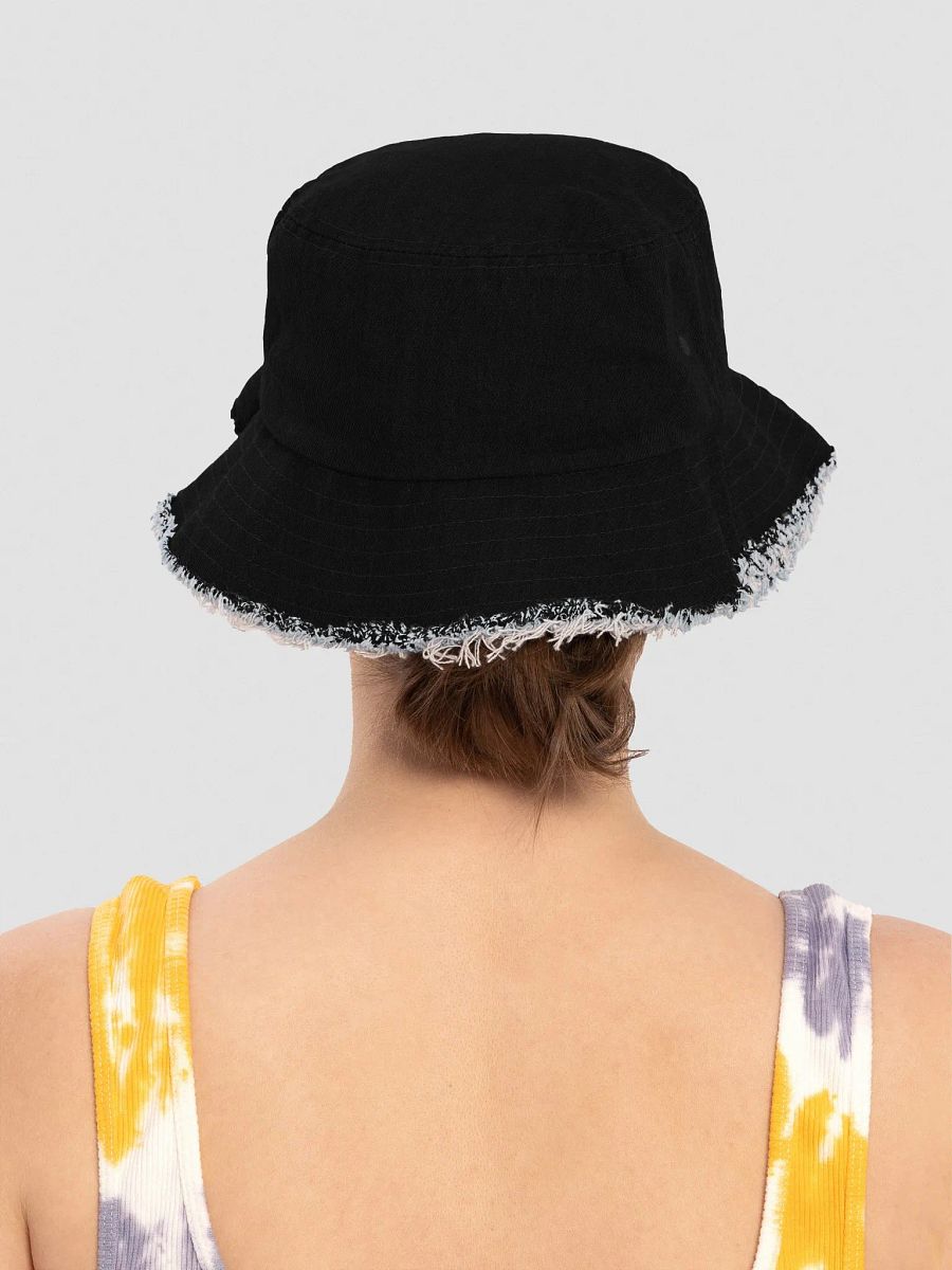 Flowers are my Therapy Denim Bucket Hat product image (5)