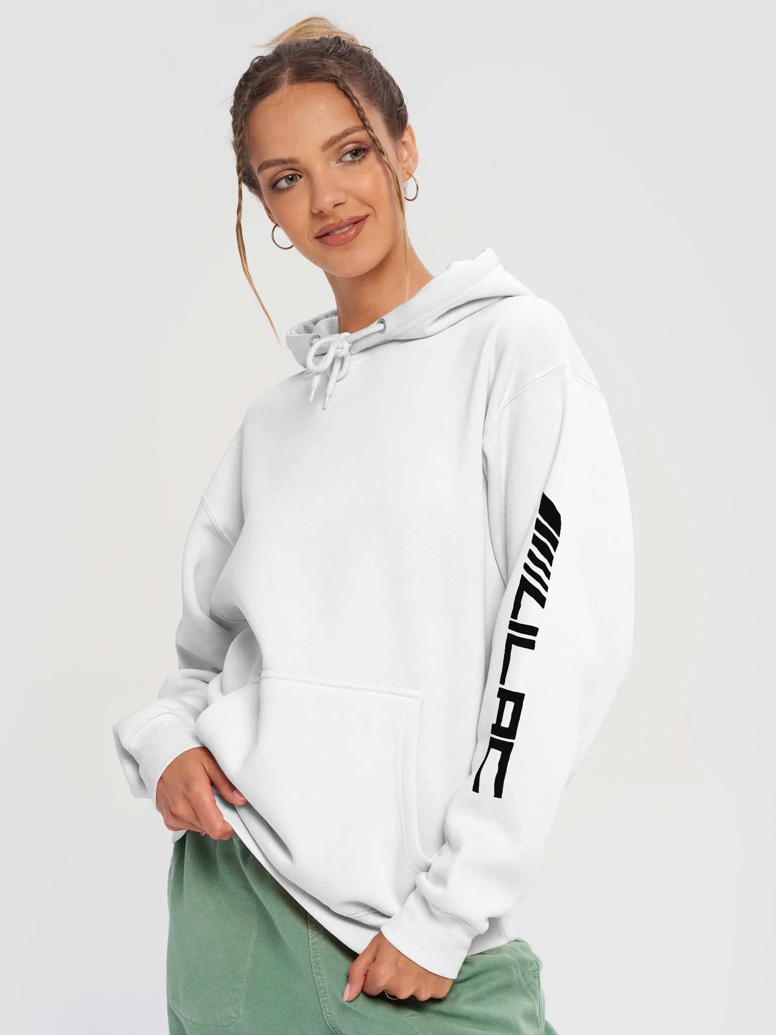 Pullover Hoodie - Winged Prism/Lilac (Black lettering) product image (2)