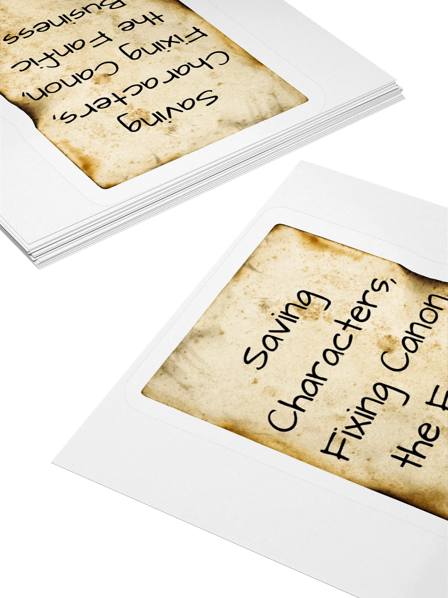 Fic Writer's Motto Sticker product image (4)