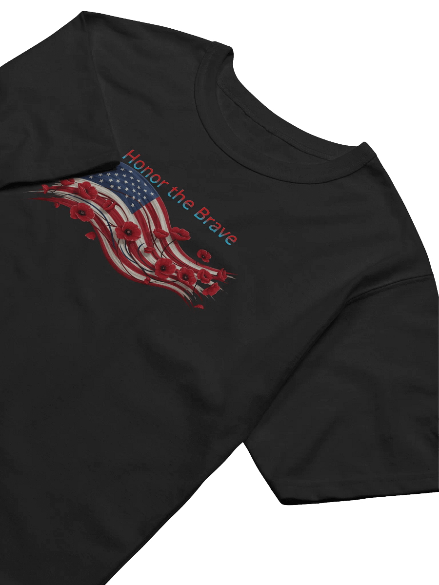 Honor the Brave American Flag T-Shirt product image (9)