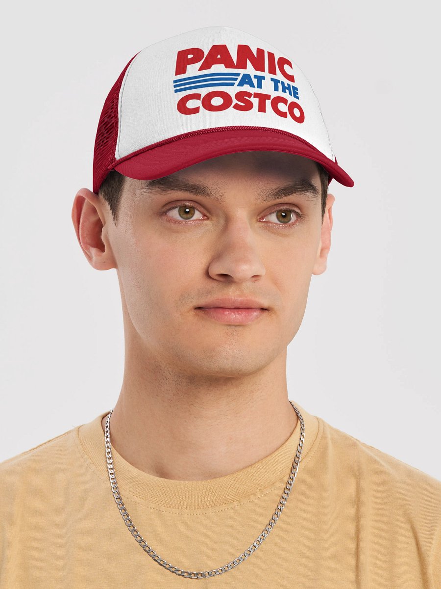 Panic At The Costco Foam Trucker Hat product image (5)