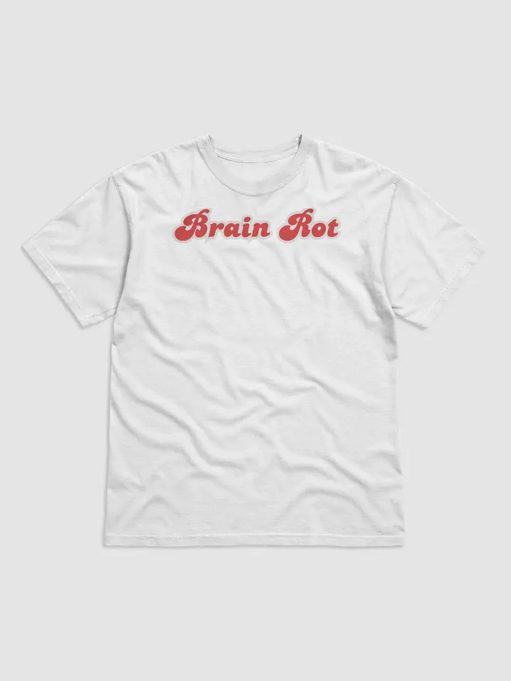 Bold 'Brain Rot' Graphic Tee product image (2)