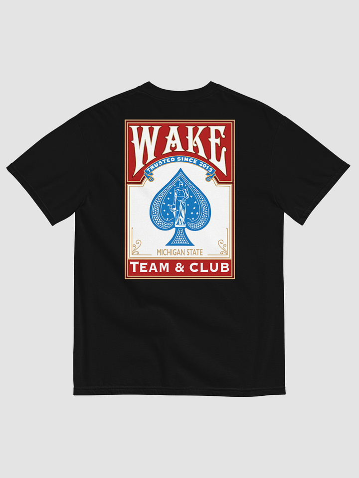 MSU Wake Card Tee (Red) product image (2)
