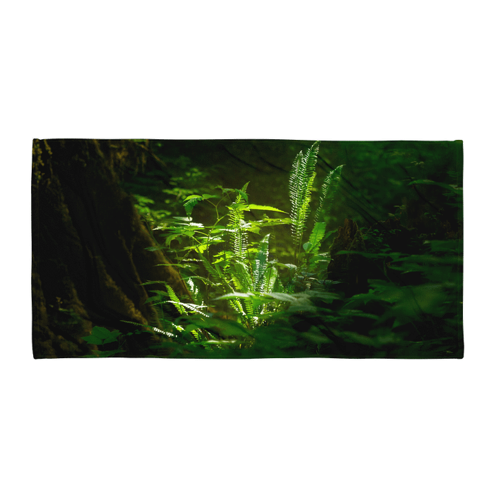 A little shot of sunshine in the wood's Sublimated Towel product image (1)