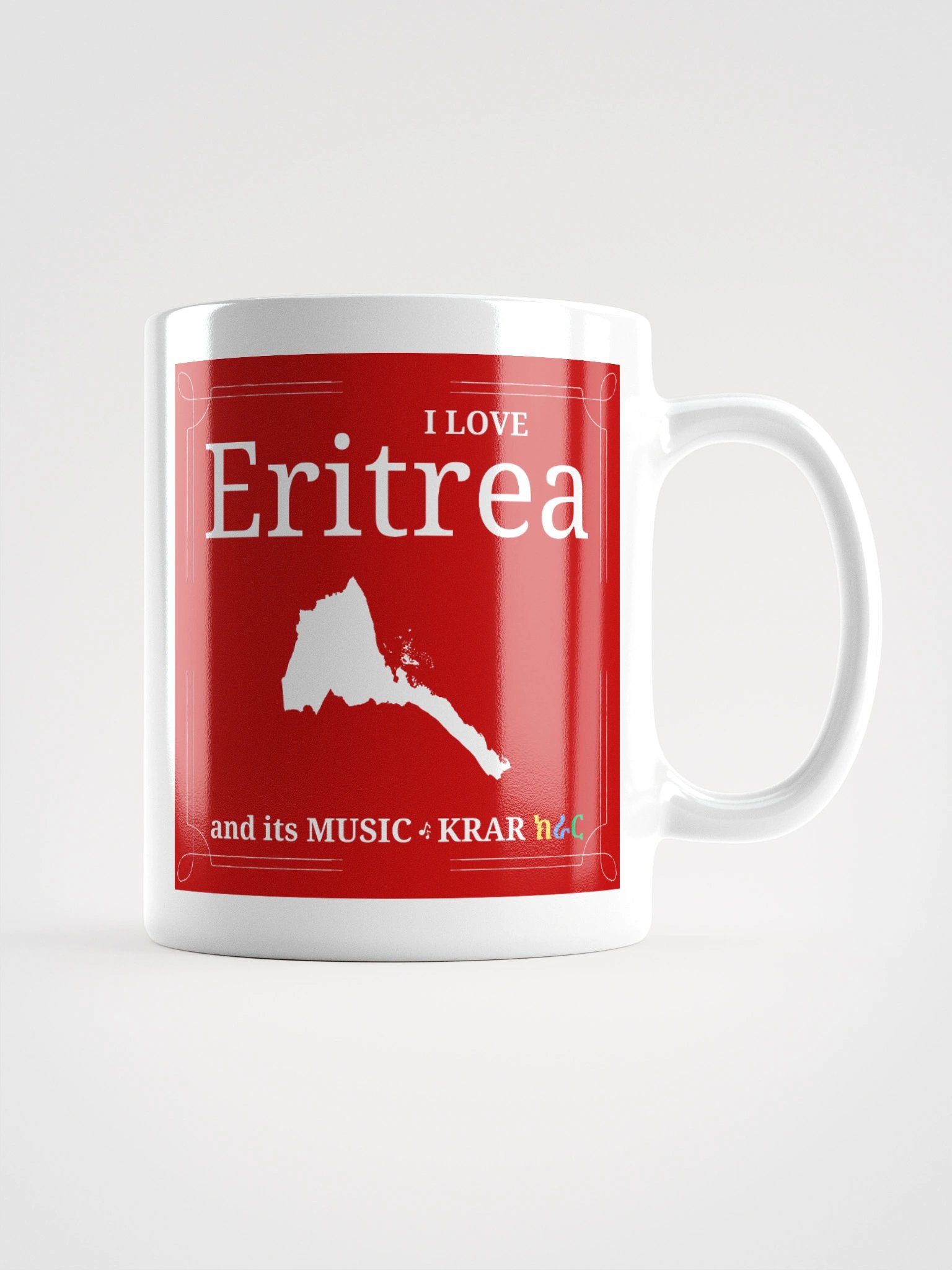 #1 ERITREA Geʽez Mug product image (2)