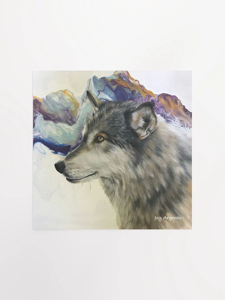 Wolf Among the Colors Print product image (1)