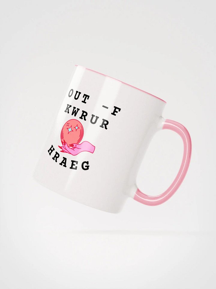 OUT OF YOUR LEAGUE-Mystical Crystal Ball Mug (pink) product image (2)