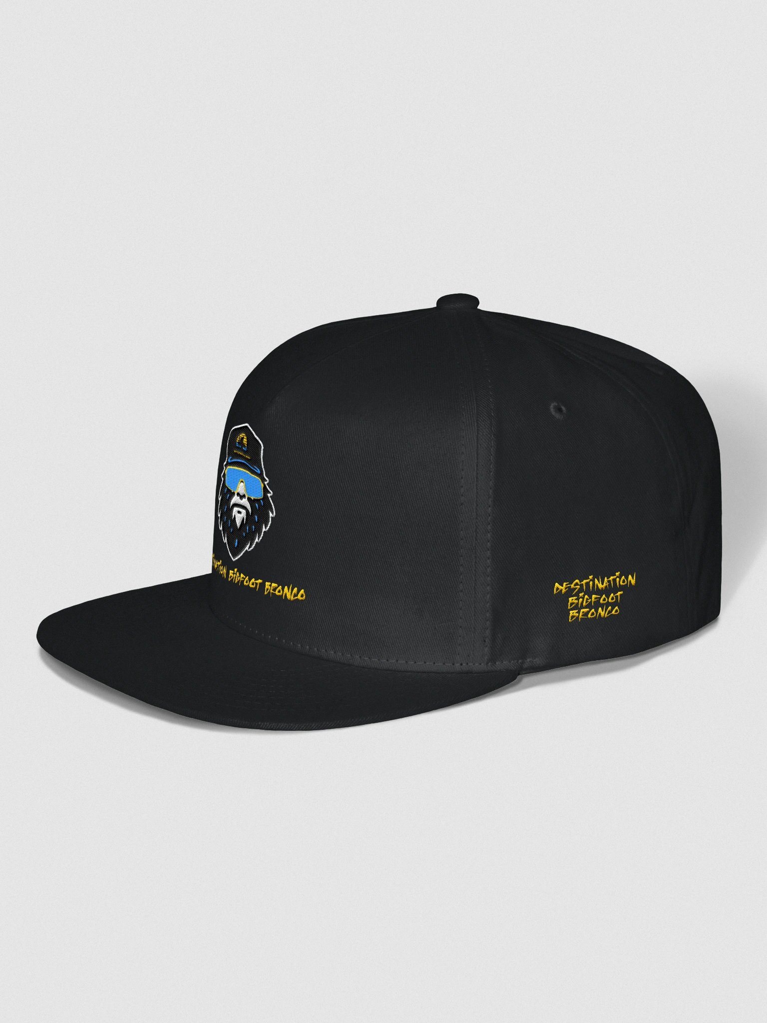 Destination Bigfoot Bronco Bigfoot Logo Snapback 100% Cotton Twill (Multiple Colors Available) product image (2)