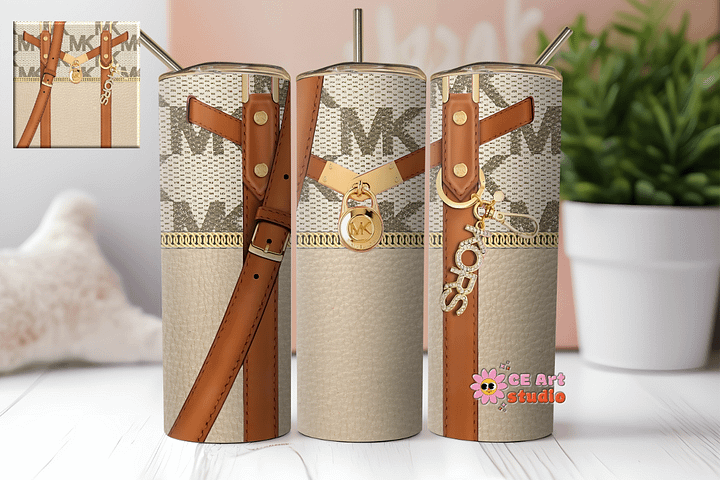 Handbag Cream Tumbler Wrap product image (1)