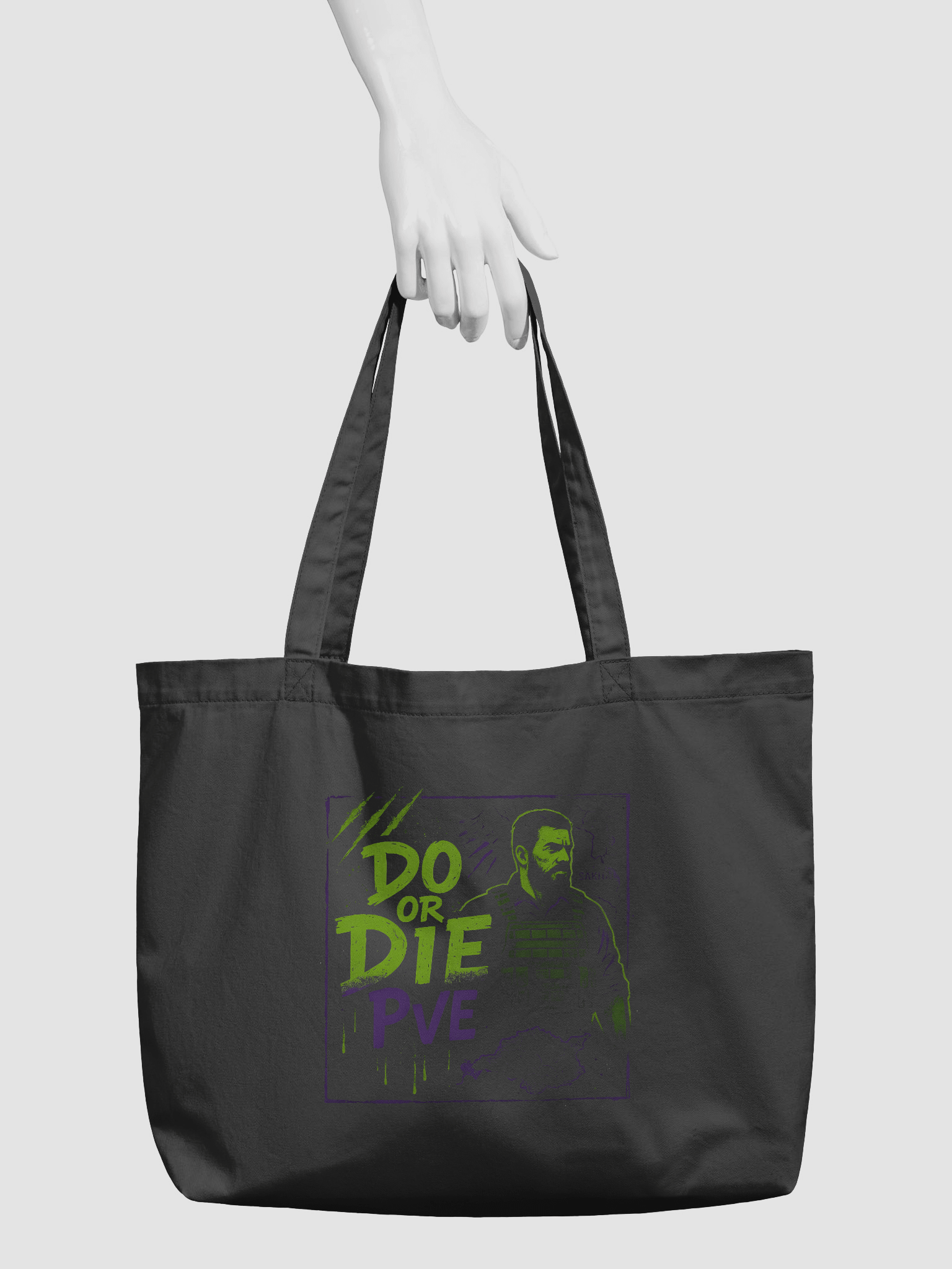 Bold Tactical Vest Graffiti Tote product image (3)