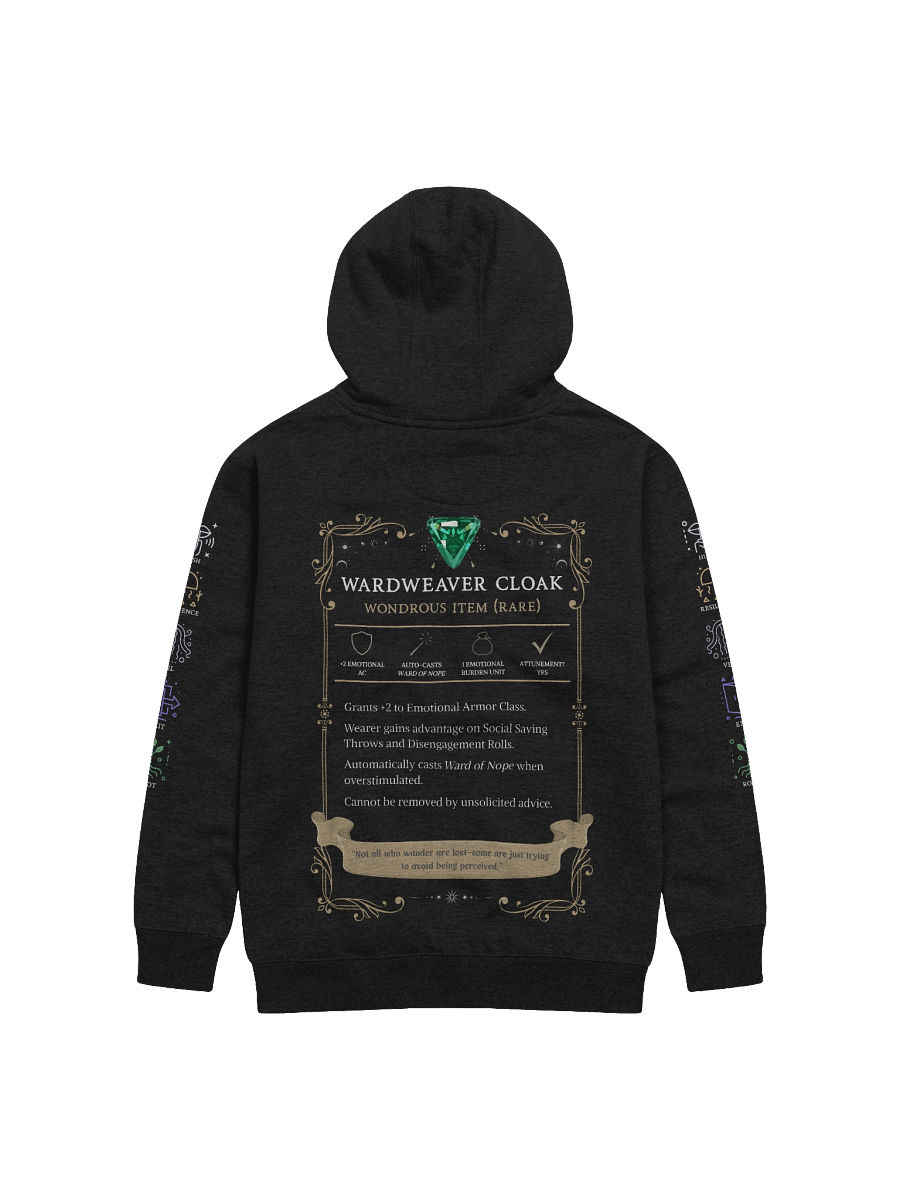 Spellshield Hoodie: Wardweaver product image (2)