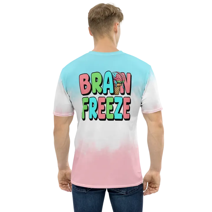 Brain Freeze Men's Crew Neck T-Shirt product image (1)