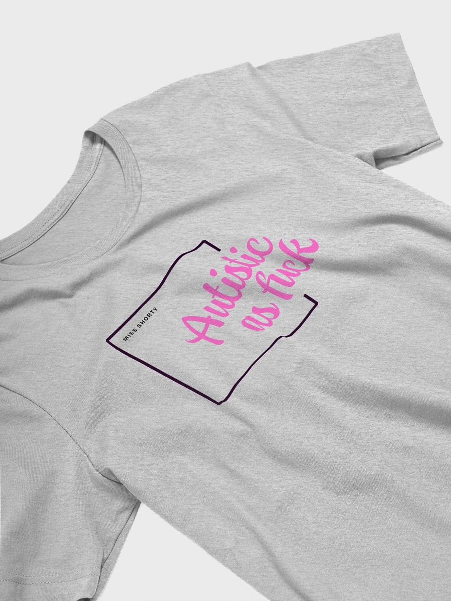 Autistic AF Light T-shirt product image (6)