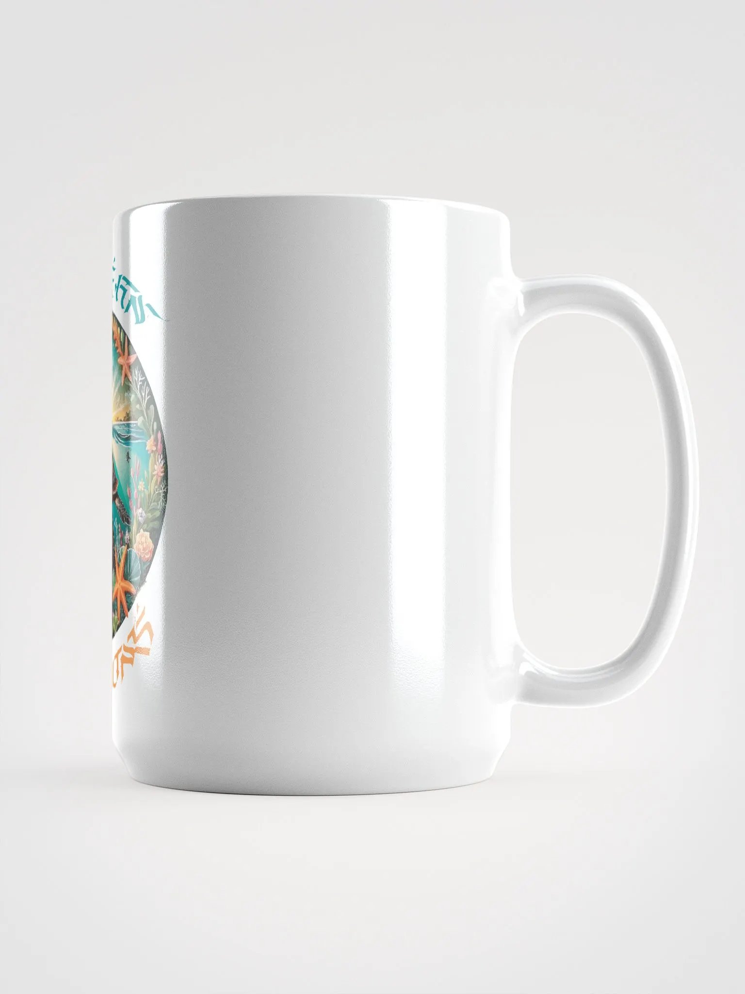 Sunset Sea Turtle Mug product image (1)