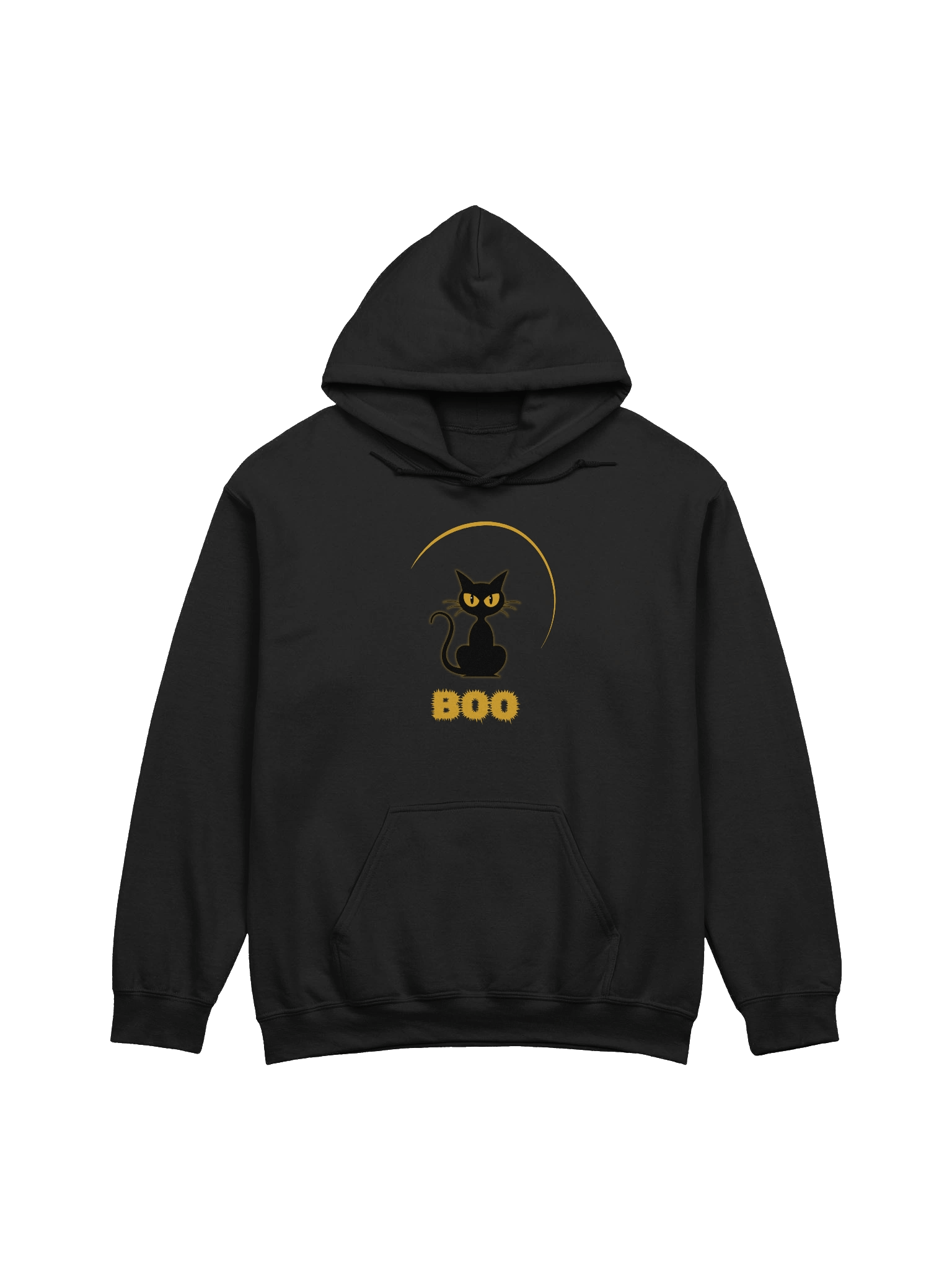 BOO: Moonlit Black Kitty - HOODIE product image (1)