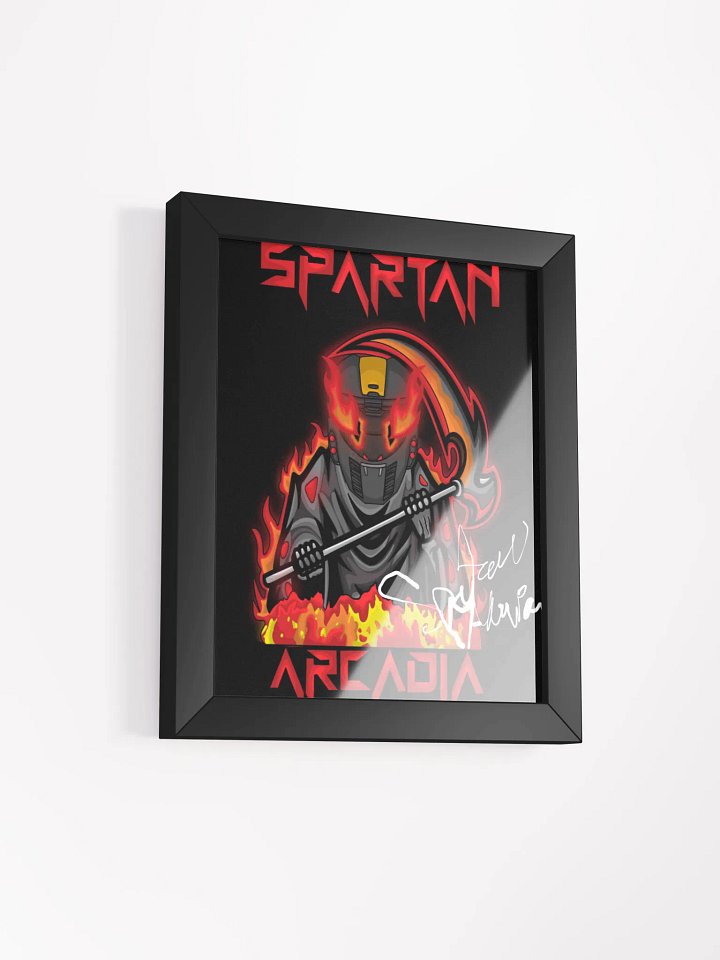 Spartan Arcadia Engulfed Autographed poster product image (21)