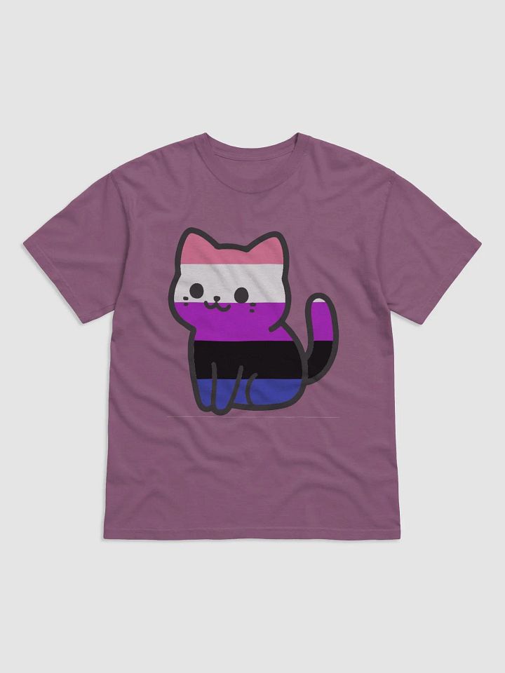 Genderfluid Pride Kitty Man's Shirt product image (4)
