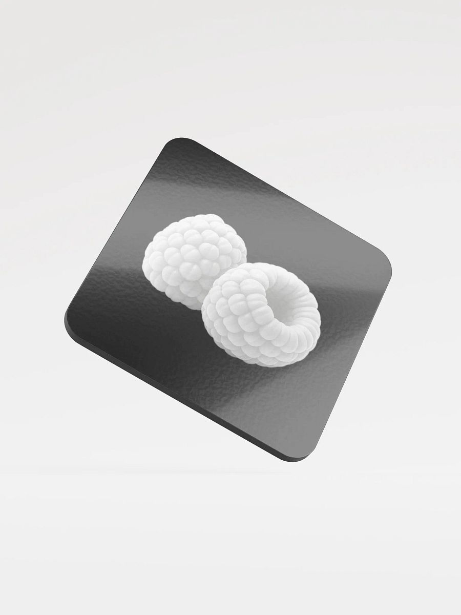 White Raspberries Coaster product image (1)