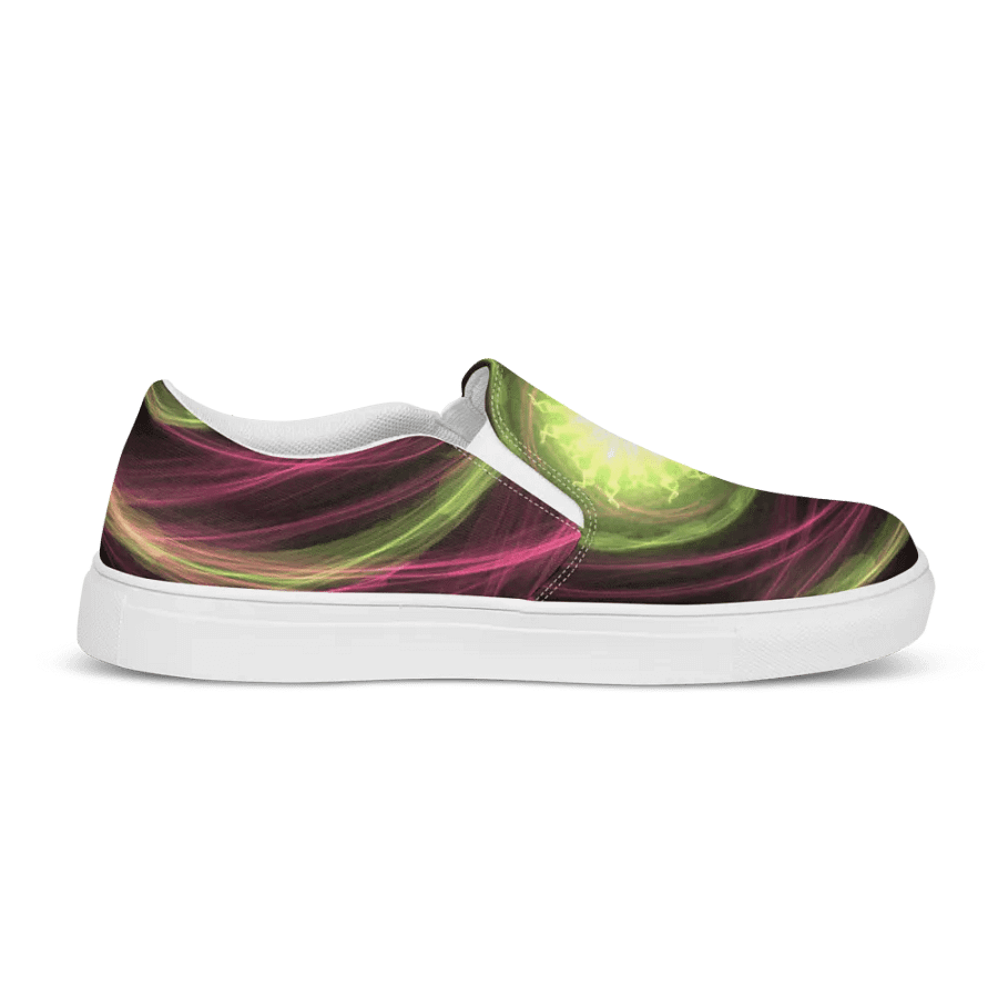 Slip on Sneakers with high frequency print product image (6)