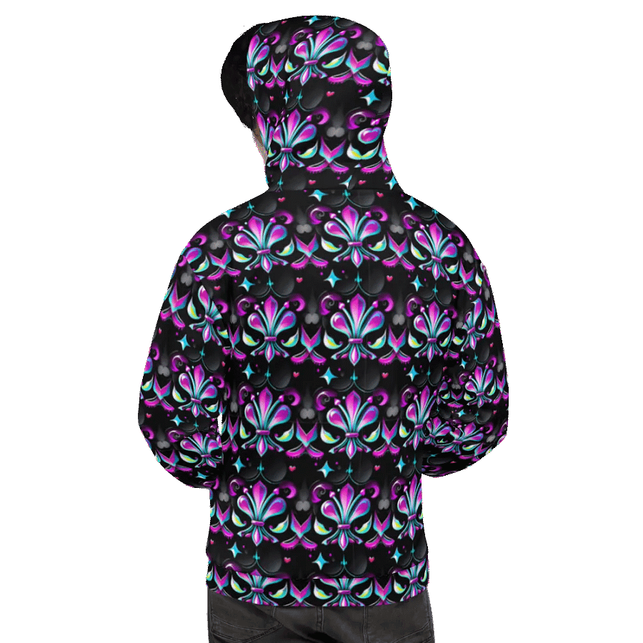 Mardi Gra All Over Print Hoodie` product image (5)