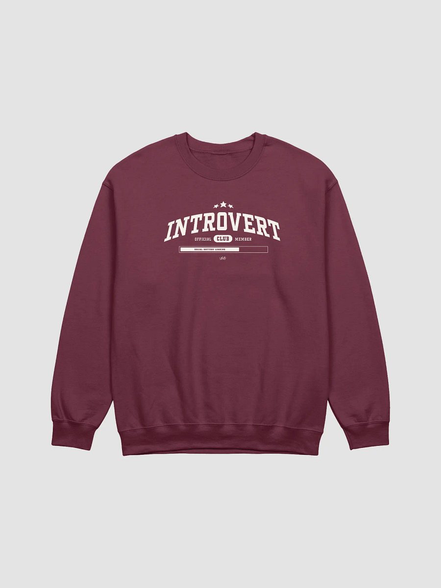 Introvert (Gildan Classic Crewneck Sweatshirt) product image (2)