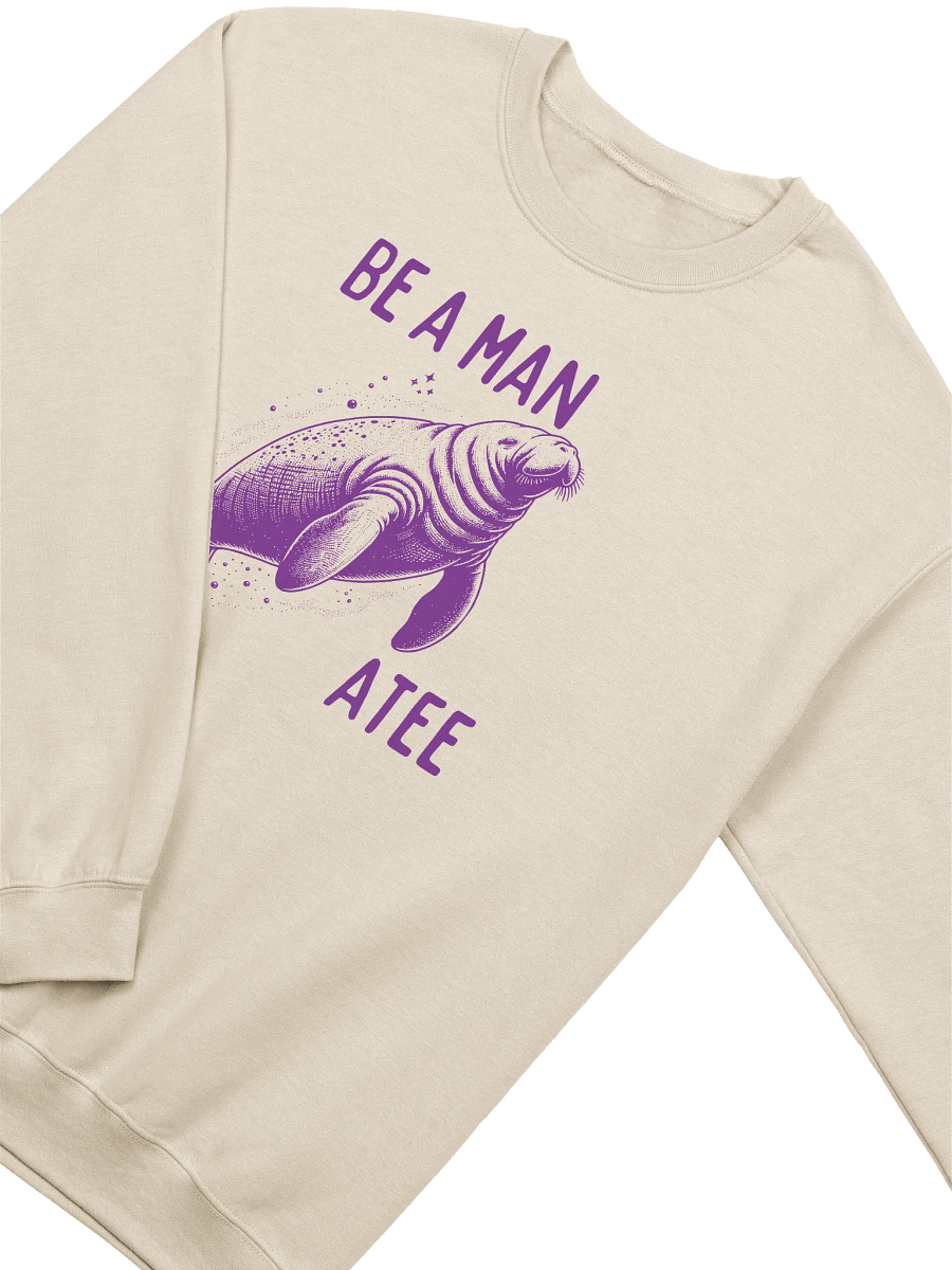 Be a man-atee Crewneck product image (3)