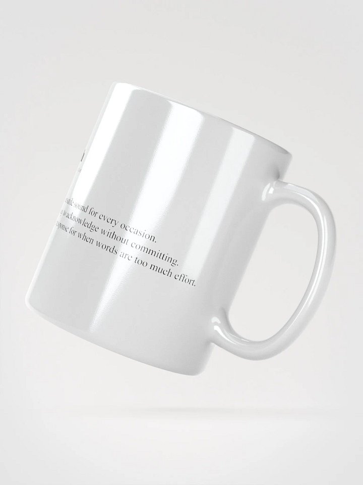 The Ah Definition Mug (White) product image (5)