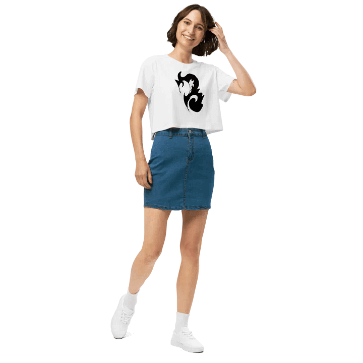 W Water Splash crop top product image (2)