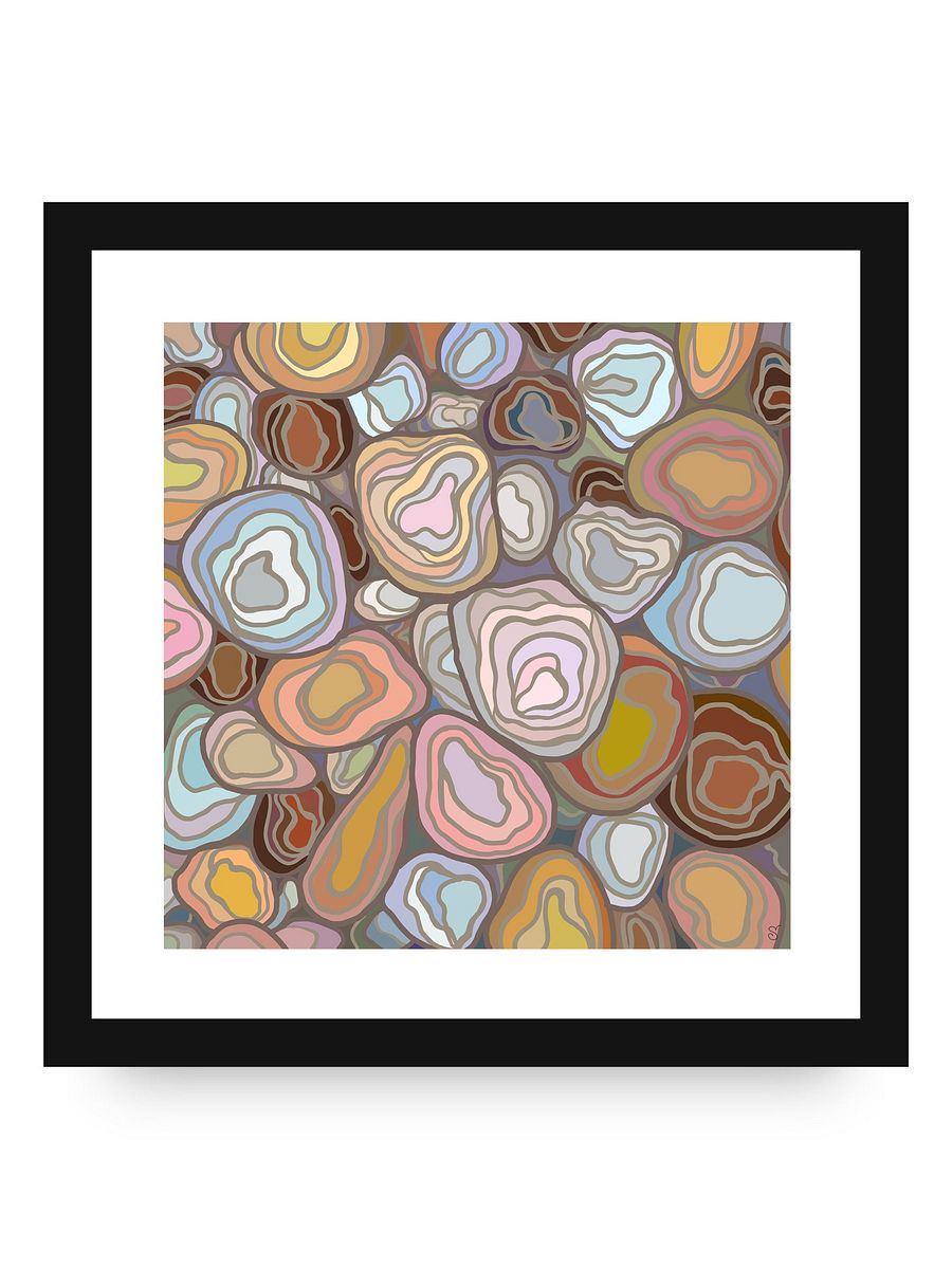 Organic Agate Abstract Matte Poster - Stones No. 2 product image (22)