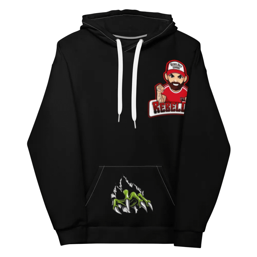 RebelDev black hoodie product image (11)