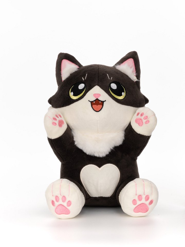 Tuxedo Cat Plushie - Kiwi Cat [PRE ORDER] product image (1)