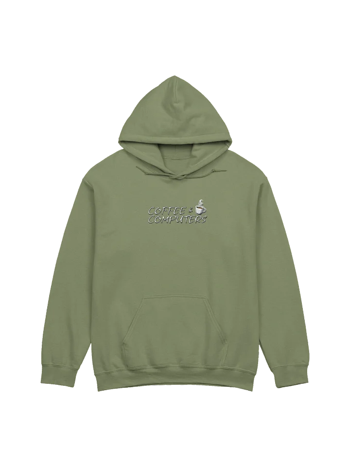 Coffee & Computers Stitched Hoodie product image (1)