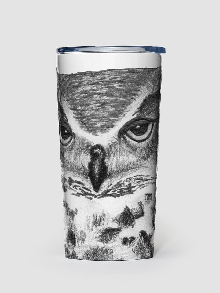 Owl Drawing Travel Cup product image (1)
