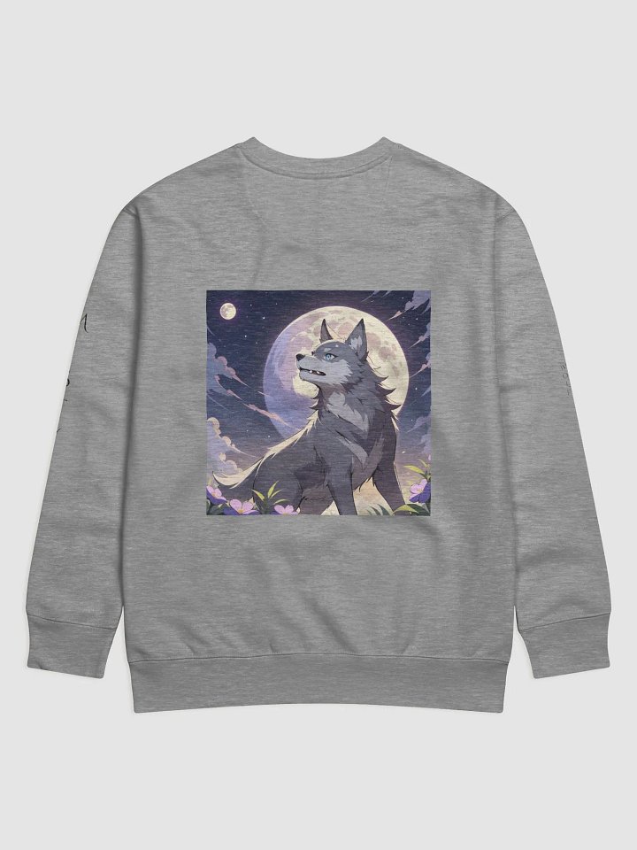 MistyWolf11602 Illustrated Wolf Premium Sweatshirt product image (8)