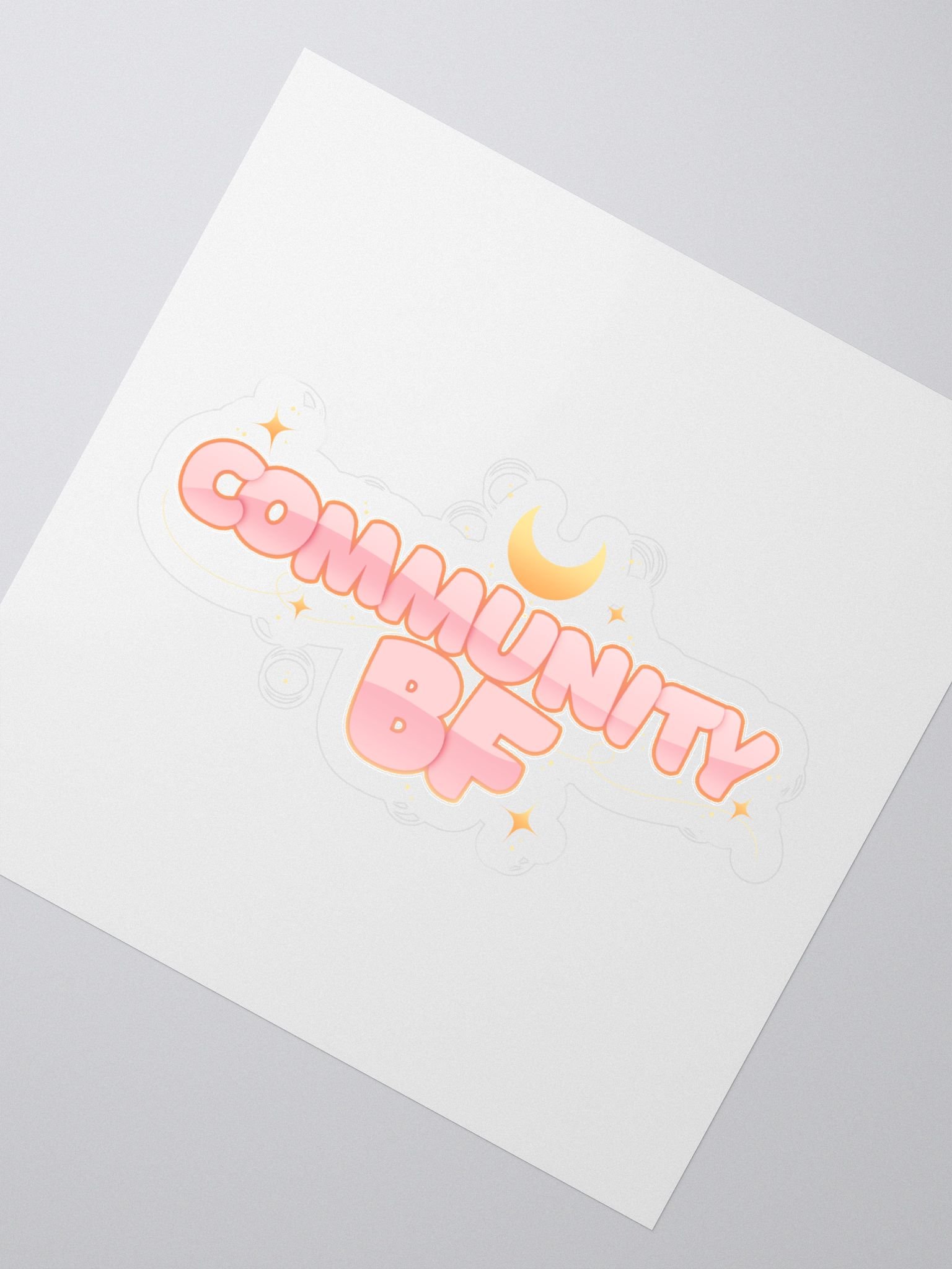Community BF Sticker product image (2)