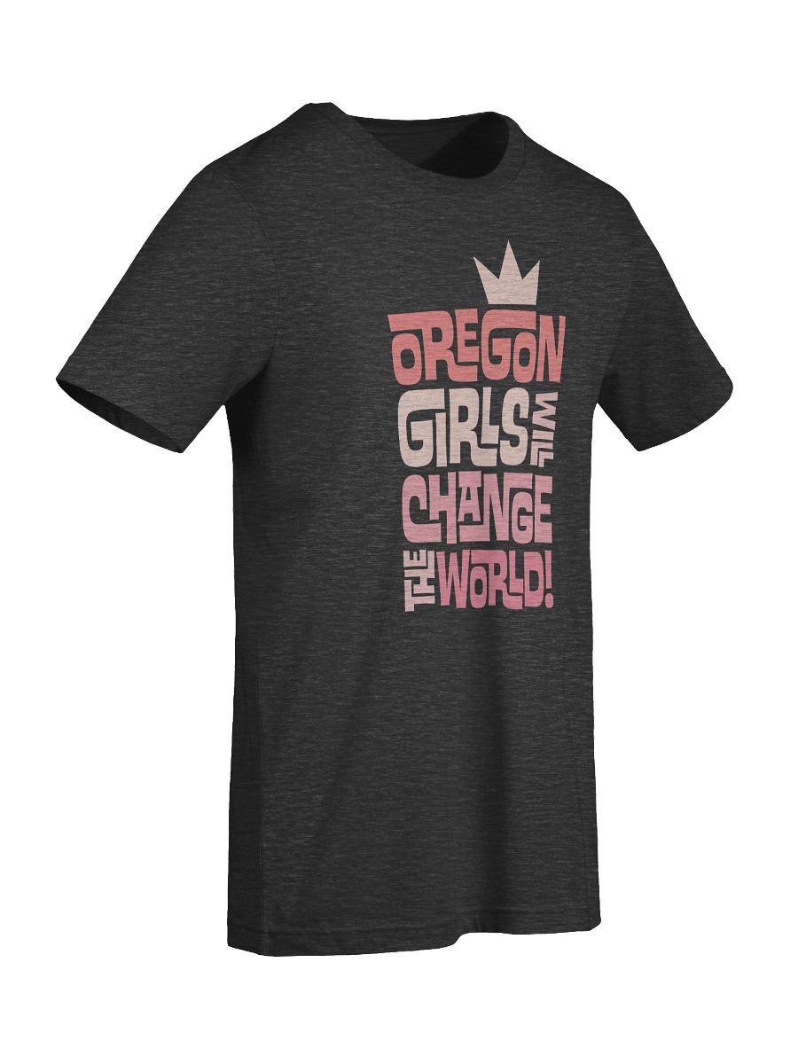 Oregon Girls Will Change The World T-Shirt product image (5)
