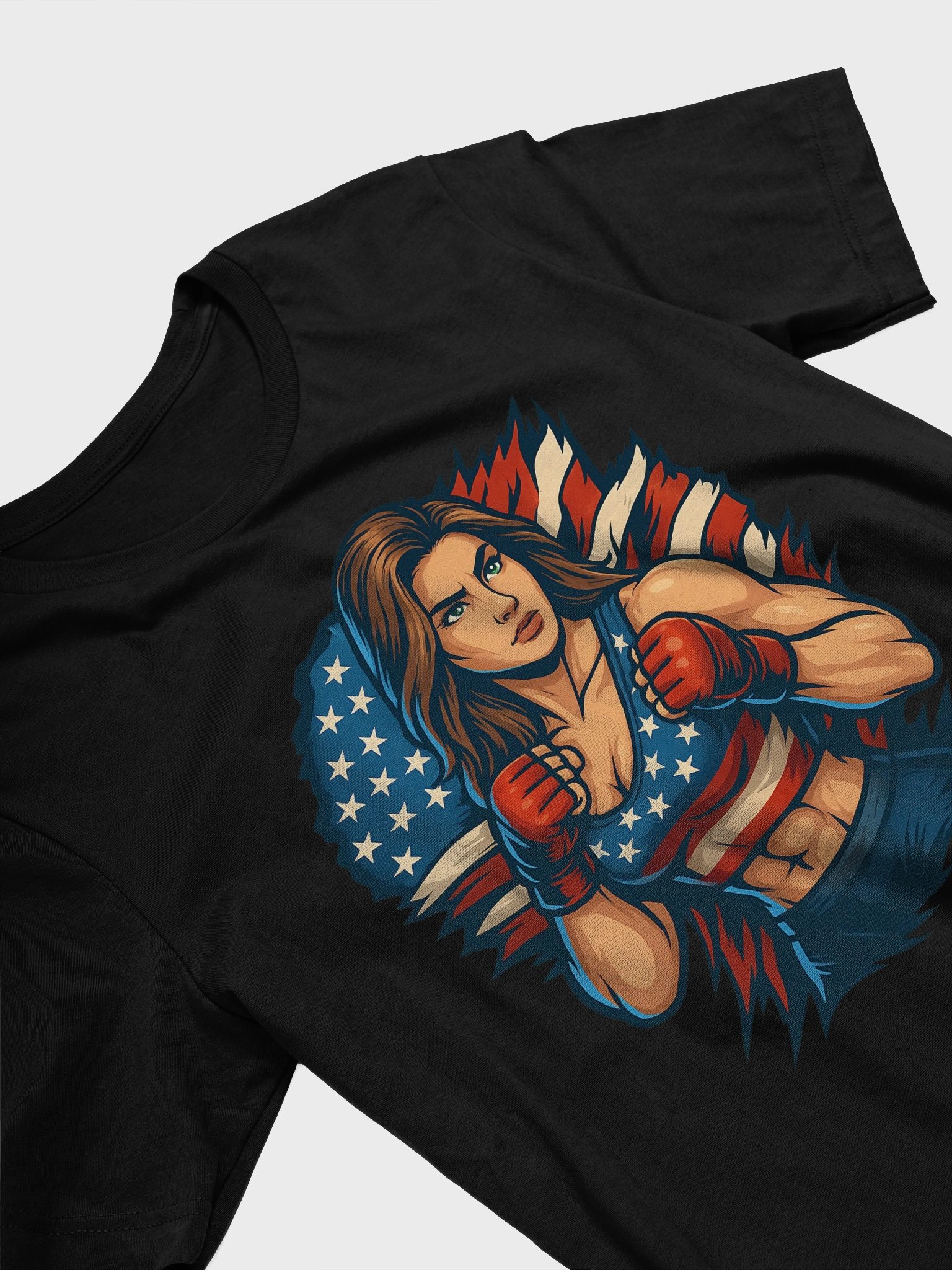 Patriot Punch Women's Boxing T-Shirt product image (16)