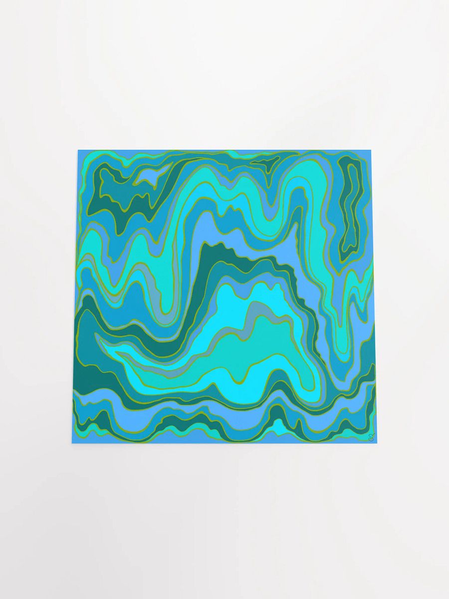 Flowing Topography Poster - Stone N 9 product image (4)