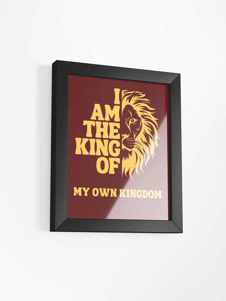 Lion Kingdom Framed Poster product image (2)