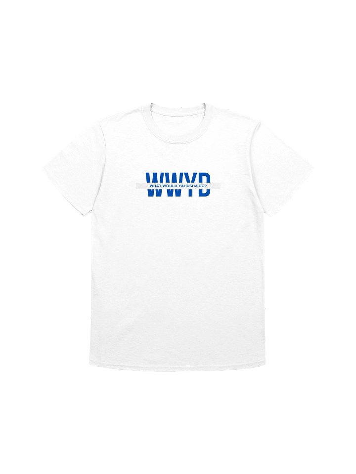 WWYD Blue Ink White T-Shirt product image (1)