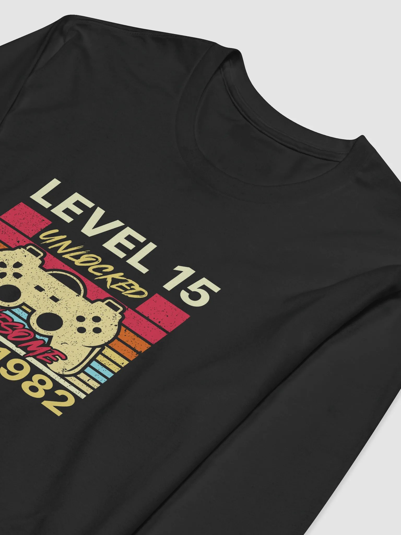 Level 15 Unlocked Long Sleeve Tee product image (4)