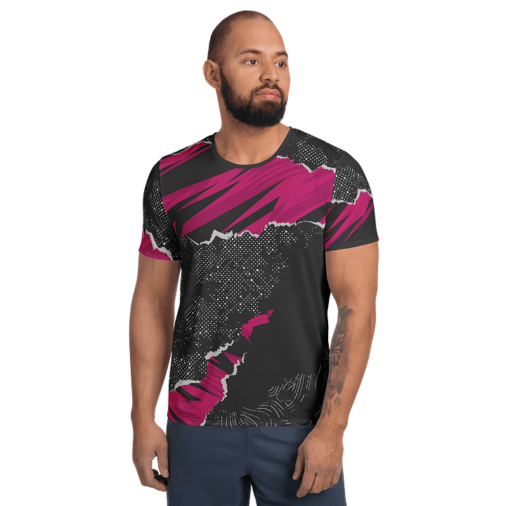 Purple Flash | Men´s Athletic T-Shirt product image (2)