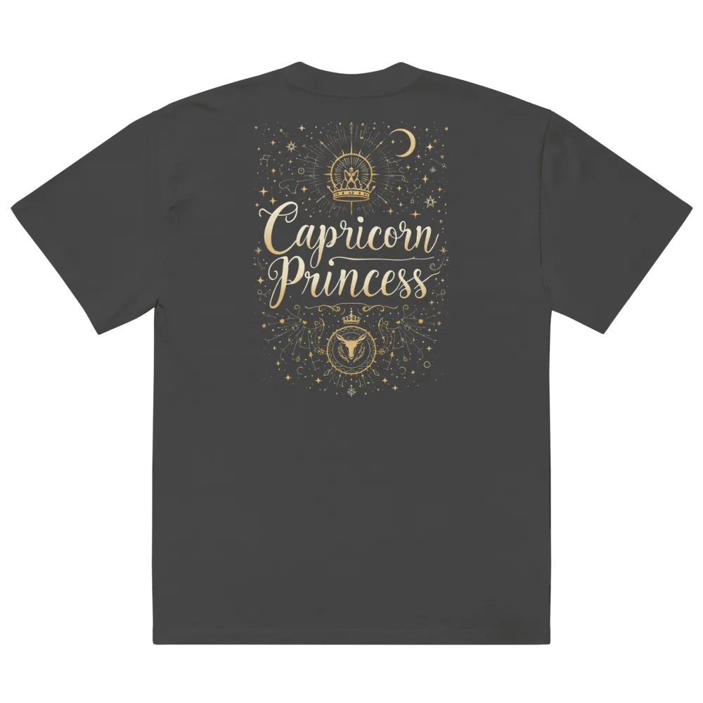 Regal Capricorn Princess Faded T-Shirt product image (4)