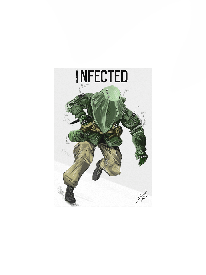 Infected - Digital Illustration product image (1)