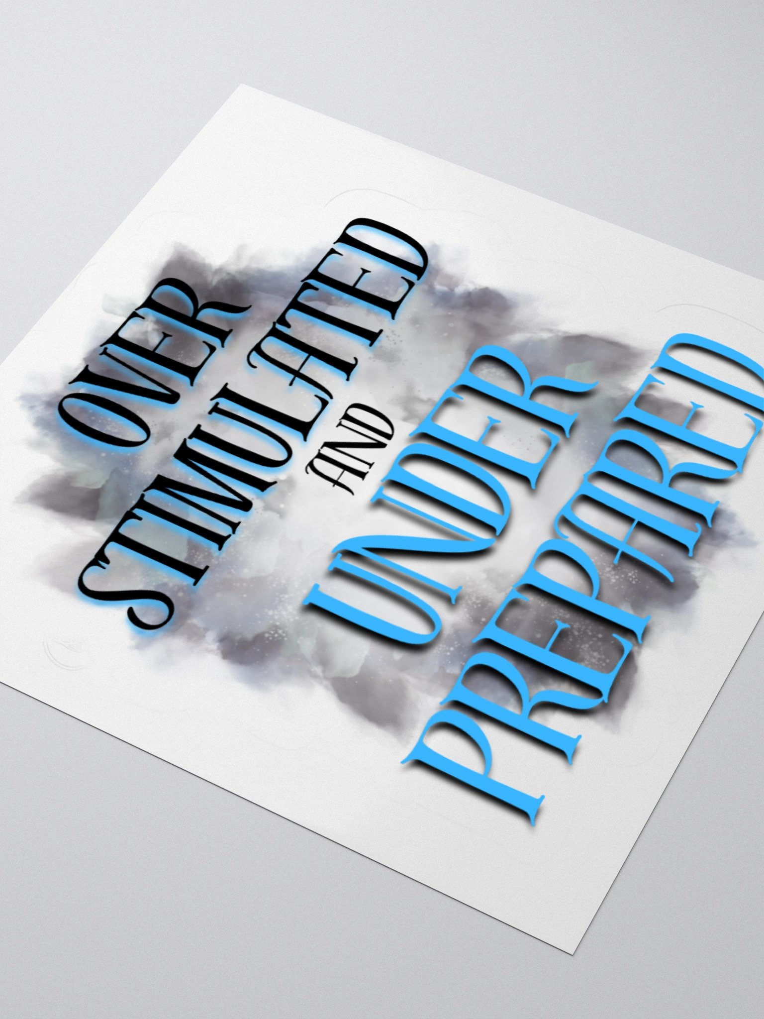 Overstimulated Sticker product image (9)