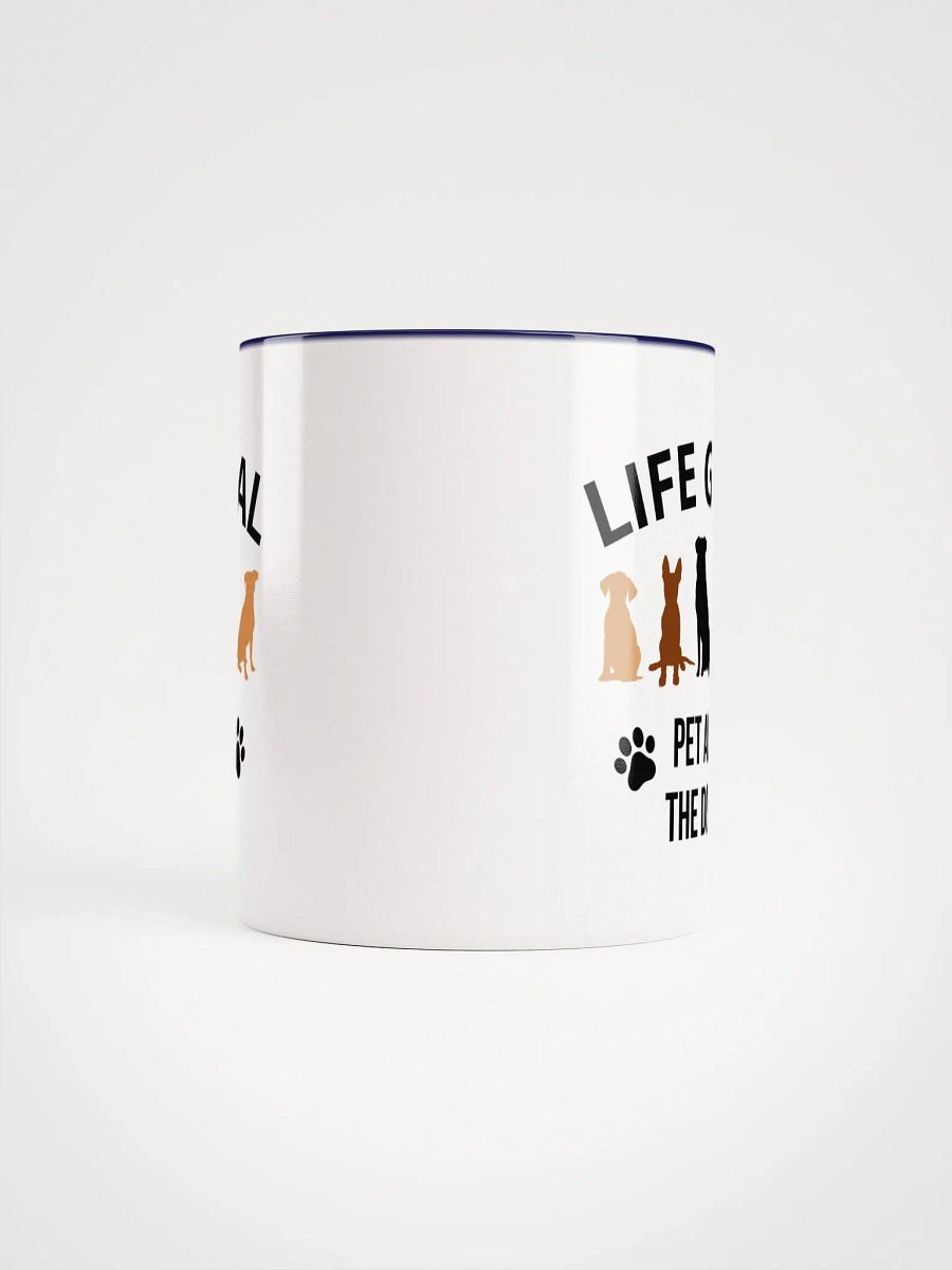 "Life Goal" Ceramic Mug with color inside product image (5)